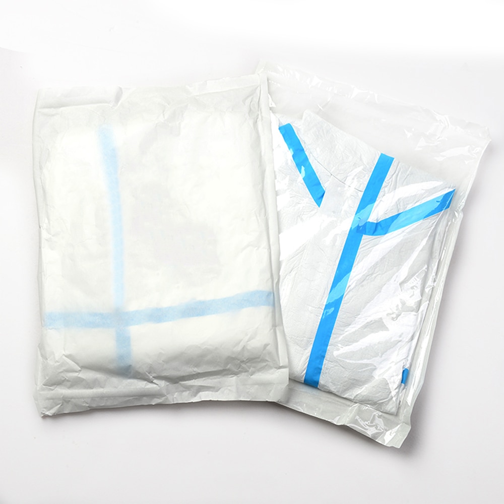 Protective Clothing Waterproof ppe suit Reusable Prevents dust Invasion Plastic Insulation Suit Washable and Reusable