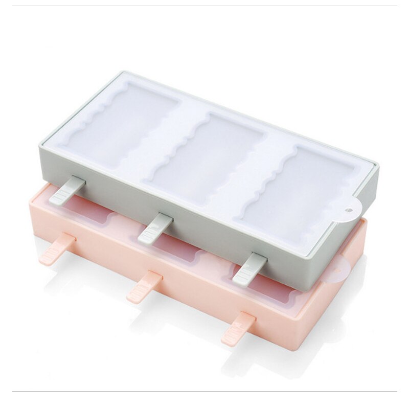 1 pcs Silica gel ice cube DIY cube maker stick mold ice cream mold box Tools Color random