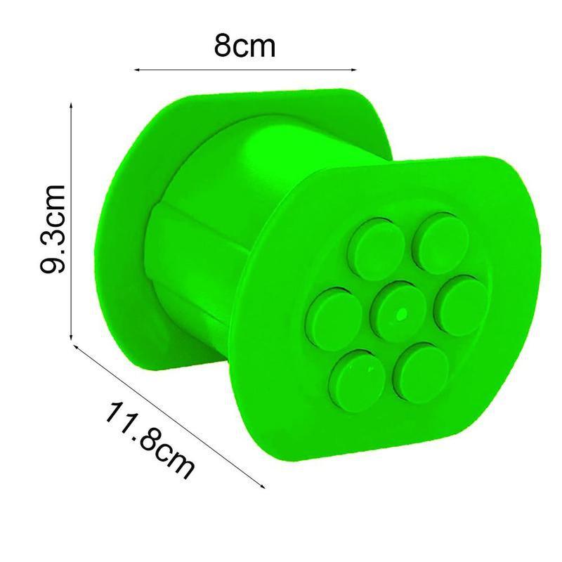 Meat Strip Squeezer Meat Sausage Dog Hand Operated Beef Noodle Pasta Mincer Sausages Maker Gadgets Aluminum Grinding Machine: green