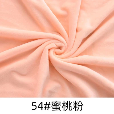 50x50cm 1mm Puppe Haut Stoff Fabrik Spezielle Haut Farbe Stoff Kristall Super Weiche Kurze Plüsch Stoff DIY handgemachte Tuch TJ9871: L / Rose verrotten