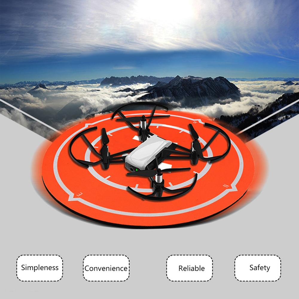 25cm for D-JI Spark Drone Landing Pad Waterproof Desktop Parking Apron 25cm Foldable Damper Mavic Mini Accessories Tello