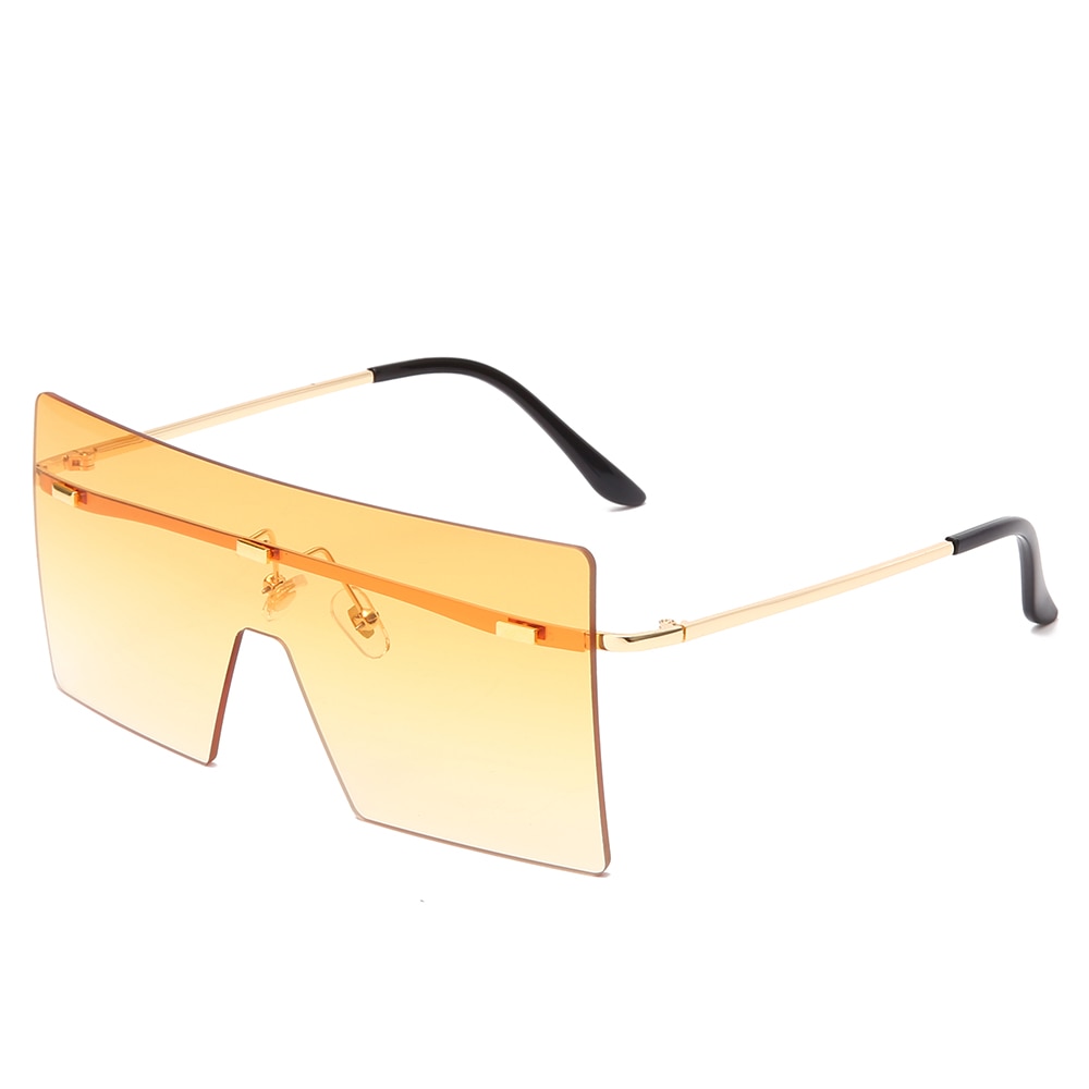 Gafas de sol cuadradas para hombre y mujer, lentes con montura de PC, transparentes, UV400, a la , para conducir al aire libre, nuevas