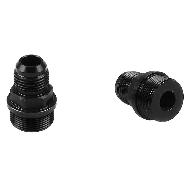 Bloque trasero negro M28 a 10An, accesorio para respiradero, adaptador para aceite, lata de captura, B16, B18
