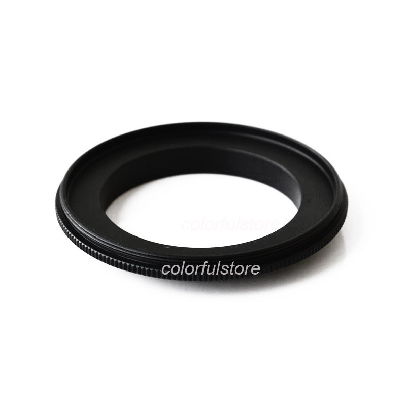 49mm 52mm 55mm 58mm 62mm 67mm 72mm 77mm Macro arrière adaptateur d'objectif de caméra convertisseur anneau plan pour Sony NEX E Mount Micro SLR