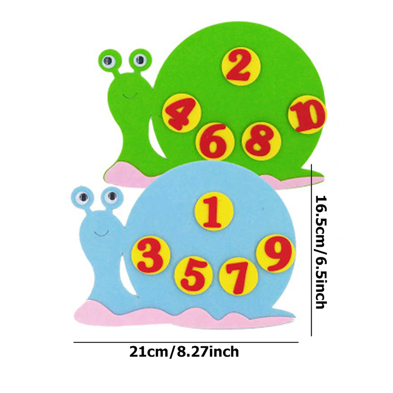 Kinder DIY Frühe Bildung Kinder Spielzeug Montessori Lehrmittel Zu Lernen Filz Praktische Mathematik Spielzeug Liefert für Kindergarten: green
