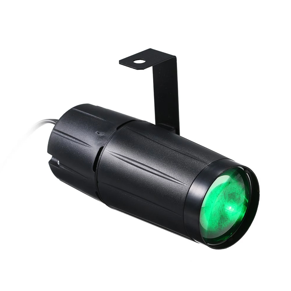 Alien 5W Led Beam Spotlight Pinspot Licht Spiegel Ballen Dj Disco Party Kerst Dance Terug Verlichting Podium Verlichting effect