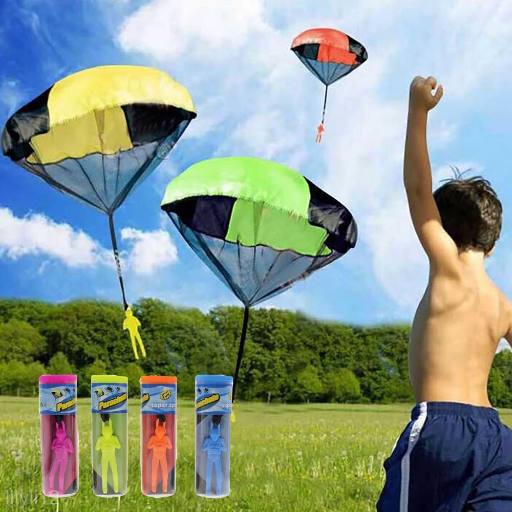 Kind Gratis Speelgoed Hand Gooien Parachute Kite Outdoor Kind Spelen Spel Speelgoed Fun