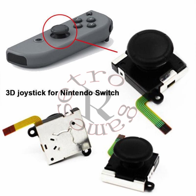 1-50pcs 3D Analog Joystick Control Pad Stick grips Cap Button Module Control Replacement Part for Nintend SwitchControllers