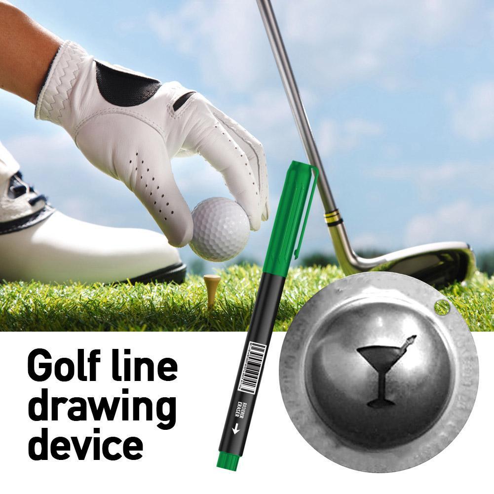 Steel Golf Marker Marker Marking Tool Three Kinds Of Patterns Can Be Selected