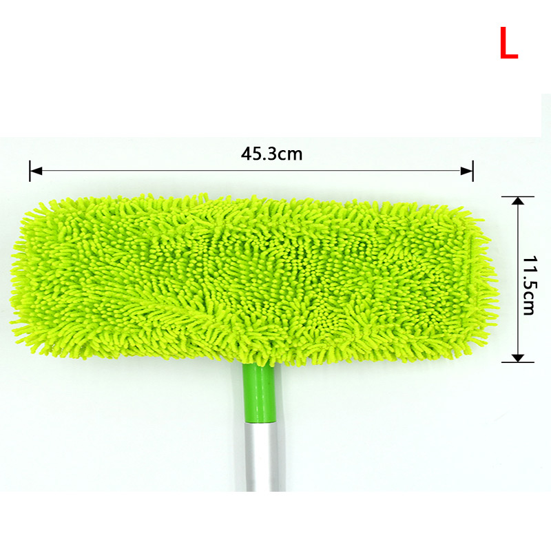 Microfiber Mop Cloth Absorbent Sponge Replacement Reusable Suitable for Swiffer Flat Mop Household Accessories Green Bathroom: MULTI