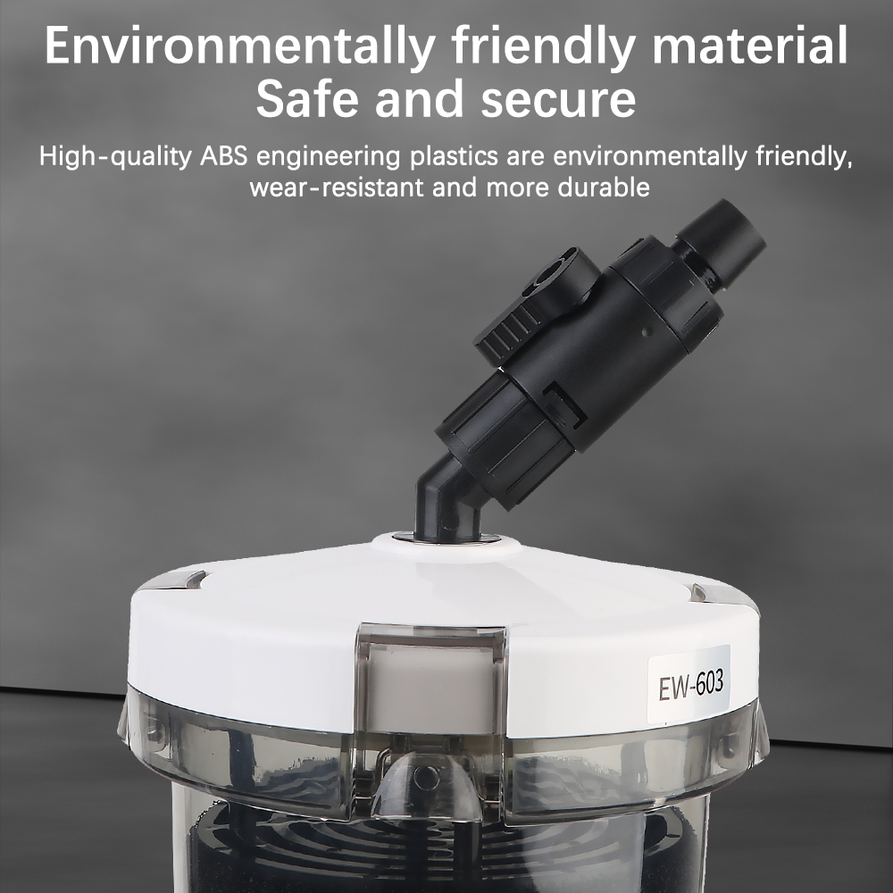 Drei Schichten Oxygenierung Tauch Filterung Externe Filter Fass Aquarium Filter Wasserfilter Für Aquarium Aquarium