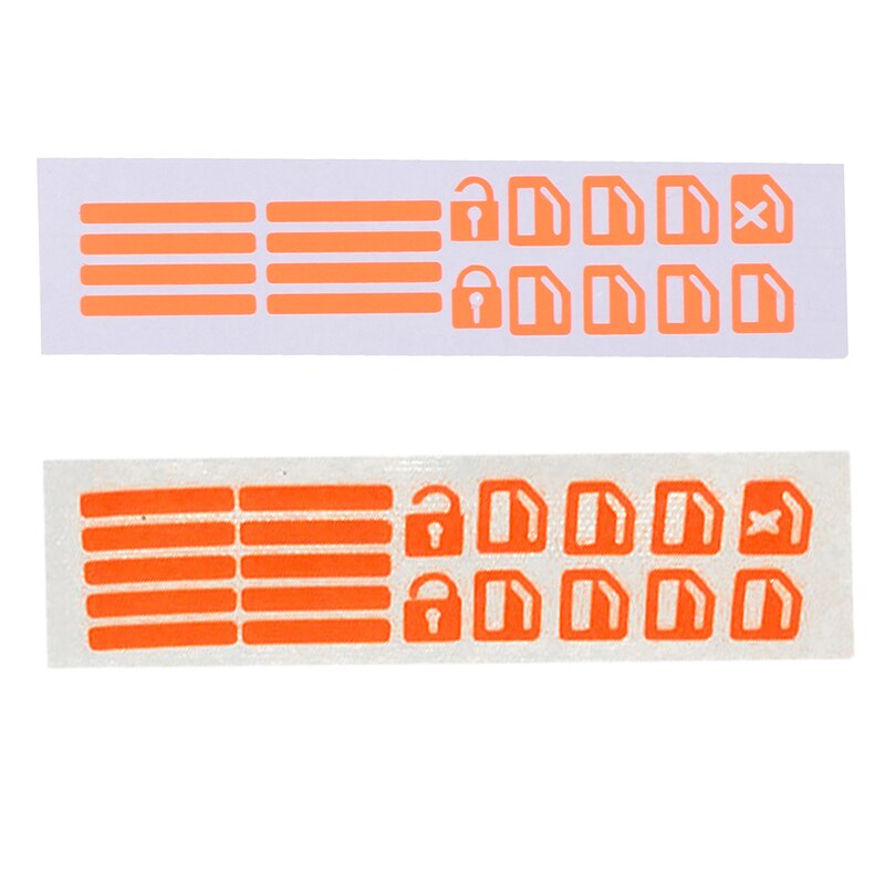 Pegatina para ventana de coche, calcomanía luminosa para puerta, botón de elevación: OG
