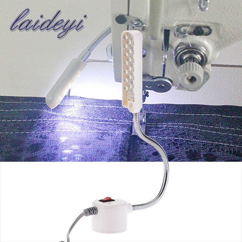 Sewing Machine LED Lmap 20 LEDs Work Lights Energy-Saving Lamps With Magnets Industrial Lights Luminaire For Sewing Machine