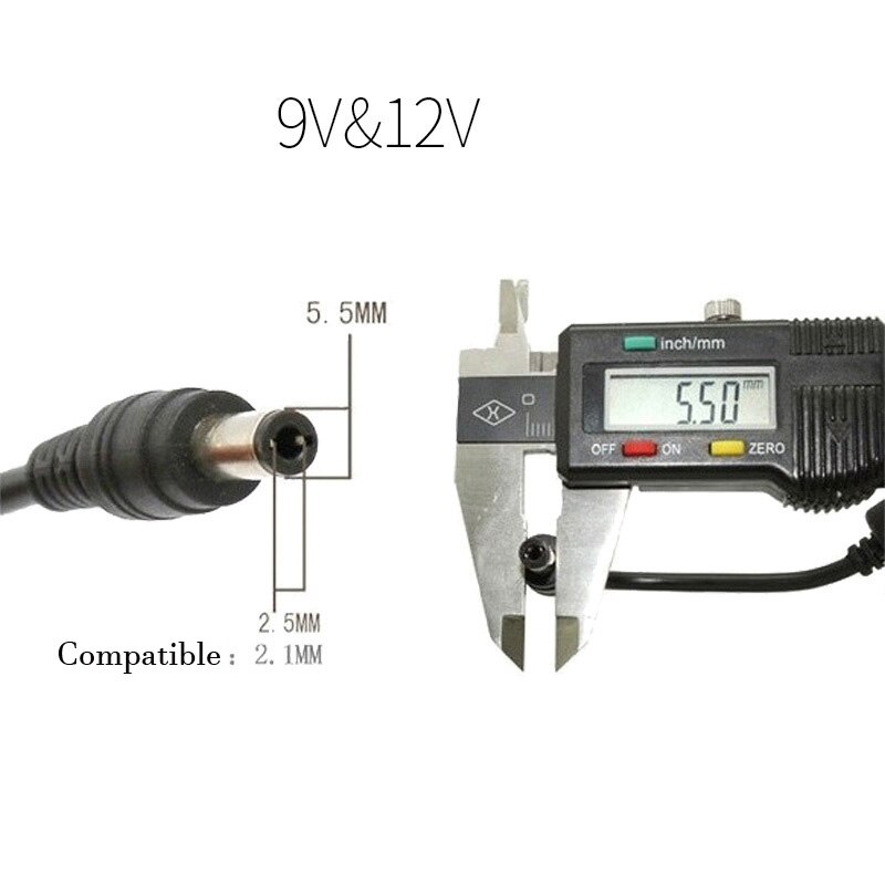Usb Power Boost Kabel 5V Naar 9V/12V 1A Step Up Module Booster Power Converter Adapter 2.1X5.5Mm Plug Voor Router Fans Luidsprekers