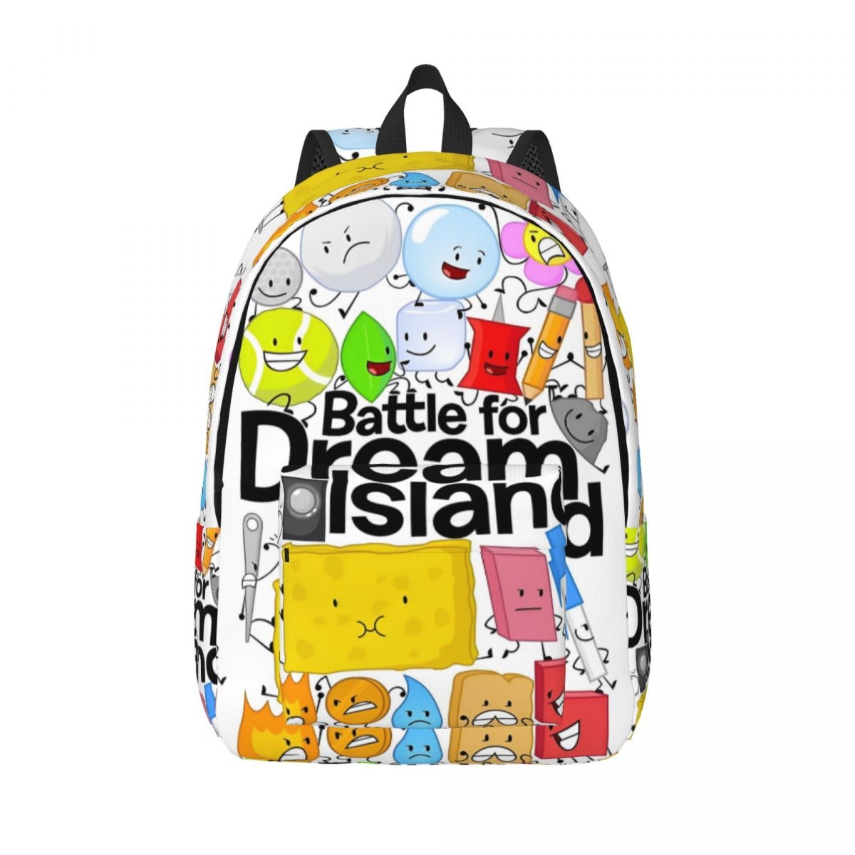 BFDI Inanimate Insanity Characters Casual Backpack... – Grandado