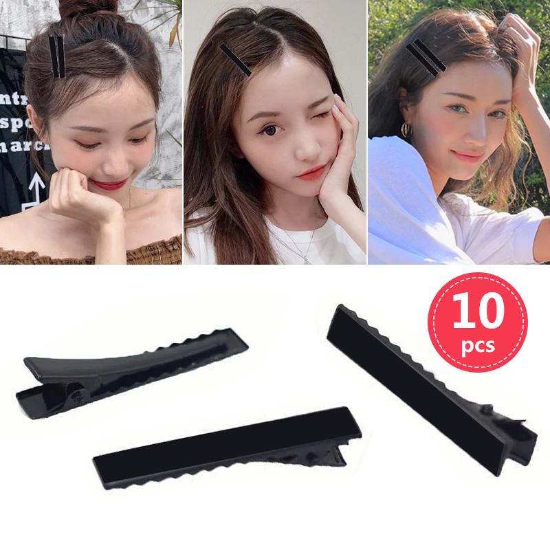 Haar Flechter Pull Haarnadeln Clip Kamm Haarspange für Mädchen Styling Werkzeuge Kit Flechten Donut Haar Brötchen Maker Friseur Zubehör: 10PCS Q34