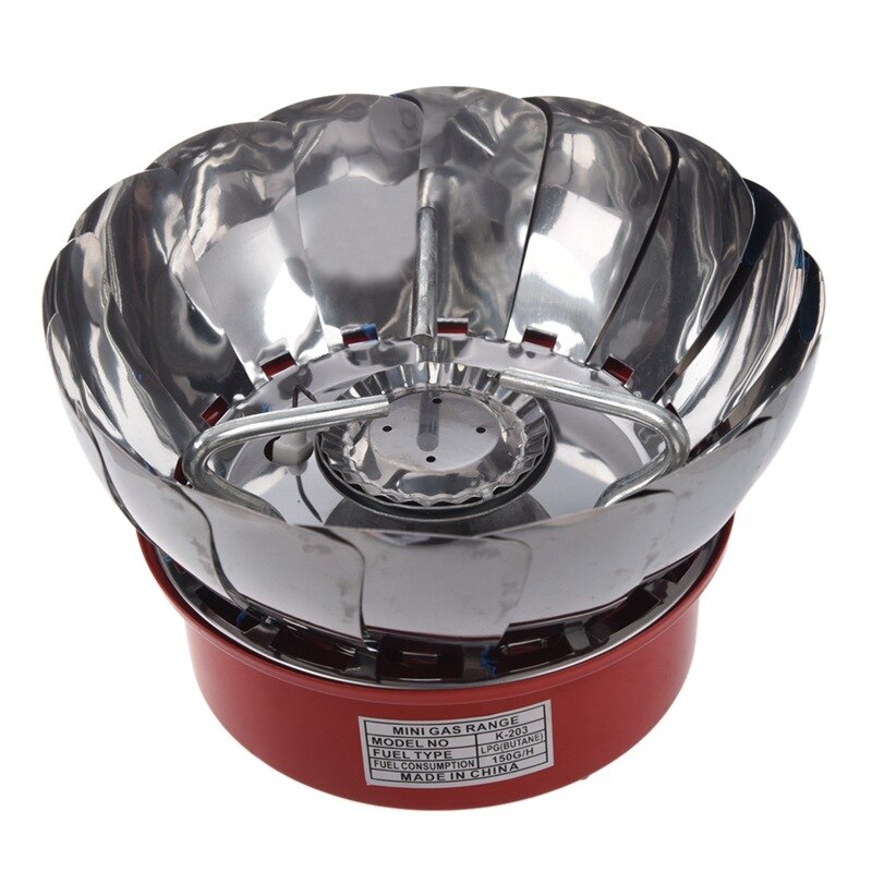 Vouwen Gasfornuis Outdoor Gasfornuis Camping Kachel Draagbare Gas Elektrische Kachel Doos Draagbare Opvouwbare Split Kachel 3500W: C