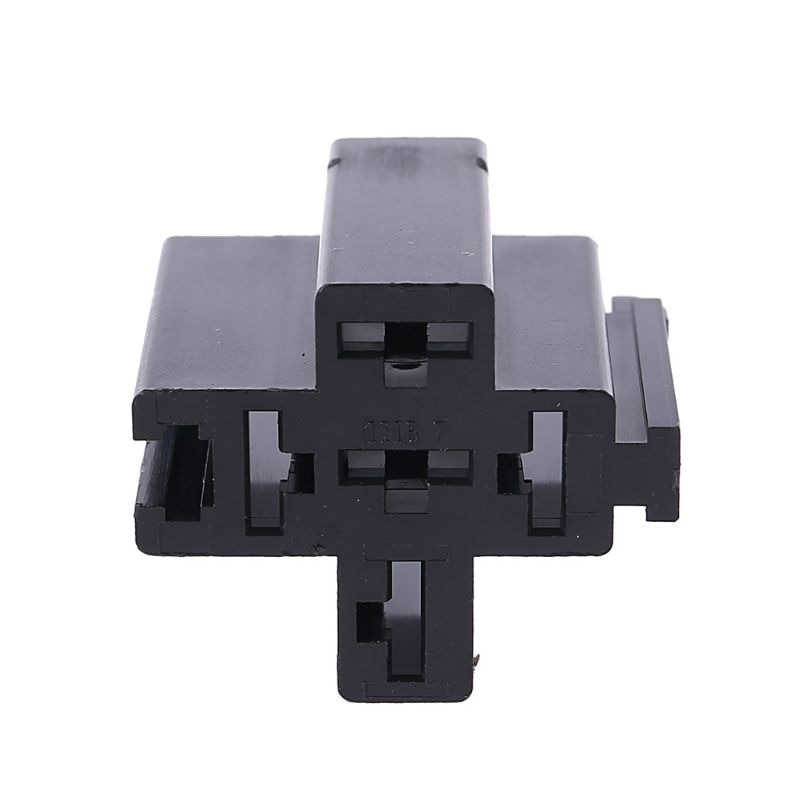 40A 5 Pin Relay Connector Socket with 5 x 6.3mm Terminals Car Truck Vehicle Relay Case Holder