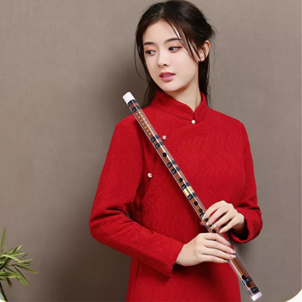 Flute Chinese Traditional Musical Instruments Bamboo Dizi Flute for Beginner C D E F G Key Transverse