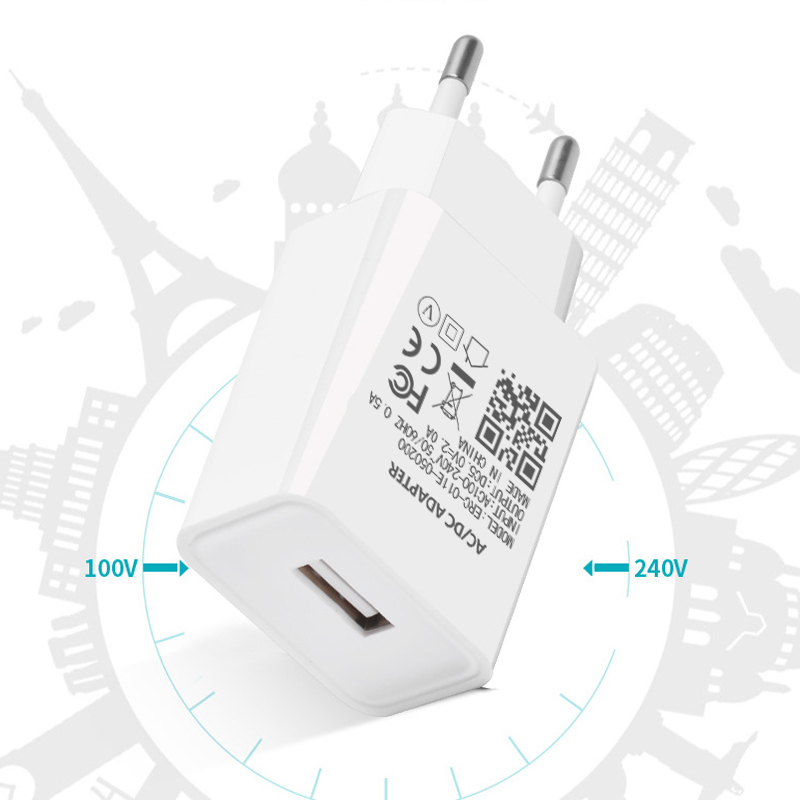 Universeller usb-ladeadapter für huawei 5v 2a honor 10i  y5 y6 y7 y9 Mikro-usb 20i kabel und eu-netzstecker