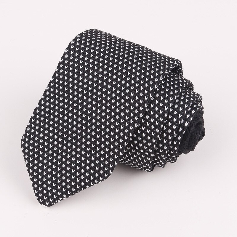Stil herr och #39 ;s prick färgglad slips stickad stickad slips slips normal smal klassisk vävd cravate smala slipsar vintage