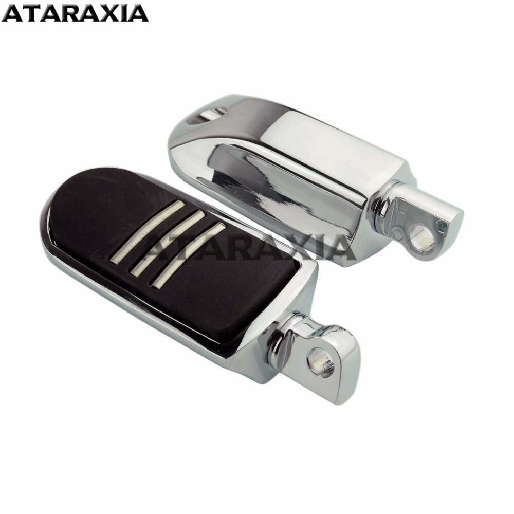 StreamLiner Styled Footpeg Foot pegs For Harley Dyna Heritage Softail Fatboy FLST FLH Touring Electra Street Glide Road King
