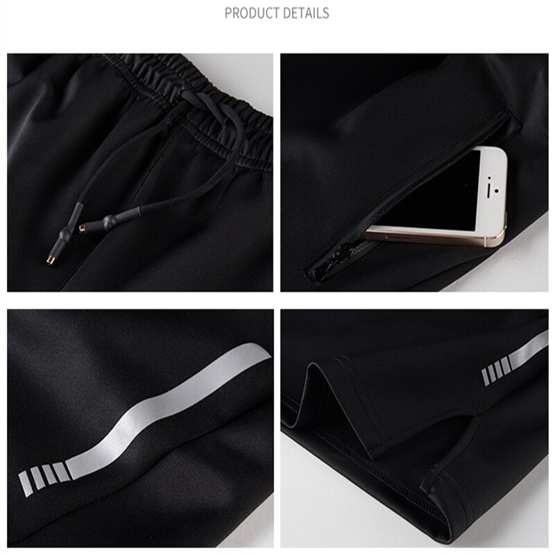 Herrgym bomullsshorts spring jogging sport fitness bodybuilding träningsbyxor manligt träningsmärke knälånga korta byxor