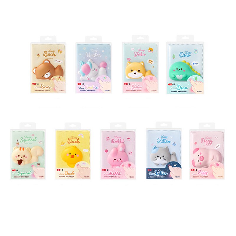 Children Students Planner Agenda Notebook Cute Decompression Notebook Stationery Office School Supplies