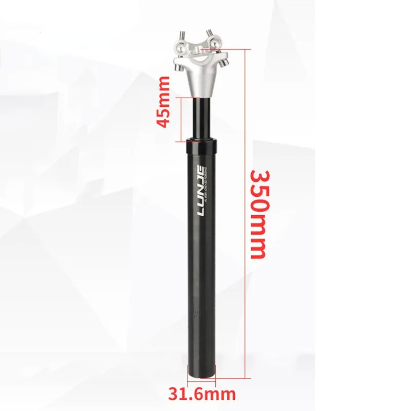 Bike Seat Post 27 2 Seatpost Suspension Dropper Post MTB Suspension Shock Absorber Accessories Mtb Suspension Seat post: Navy Blue