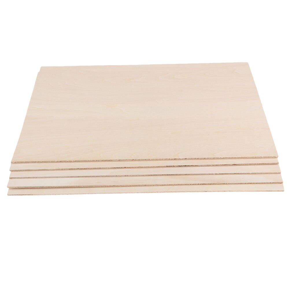 10Pcs Houten Platen Model Basswood Hout Lakens Board 2Mm Dik Diy Huis Vliegtuig Model Speelgoed Maken Craft Kits