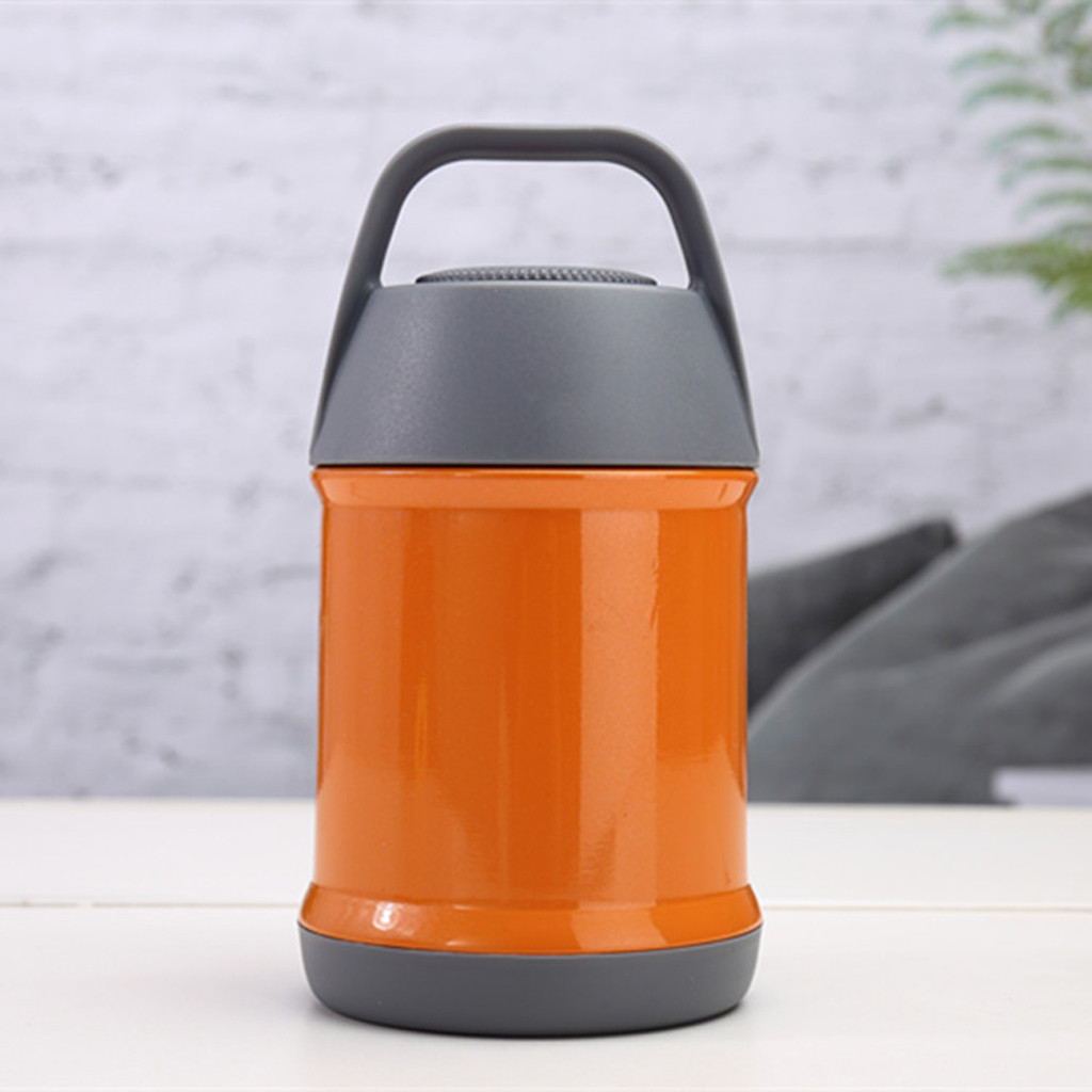 Vacuum Insulated Food Container Stainless Steel Insulated Food Braised Beaker for Home #x2