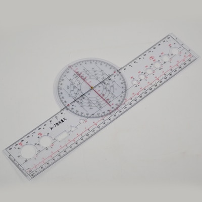 Vector ruler X-7/X-8 flight ruler Multi-function navigation pilot ruler Civil aviation Navigation ruler