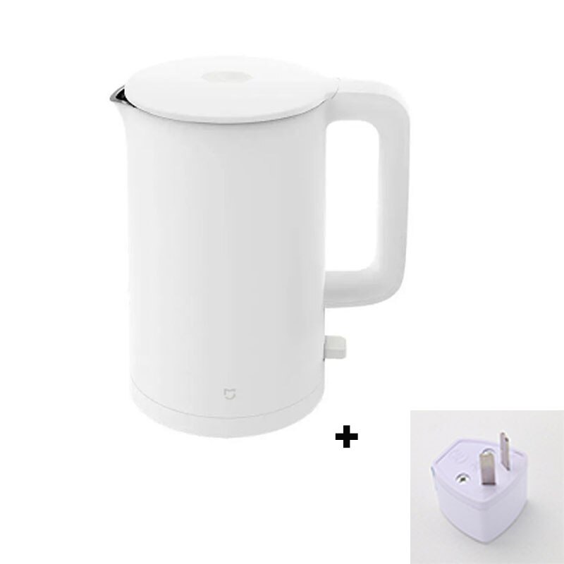 Original XiaoMi Mijia Mi 1A 1.5L Electric Kettle Stainless Steel Fast Boiling 1800W Tea Pot Intelligent Temperature Control: add AU Adapter