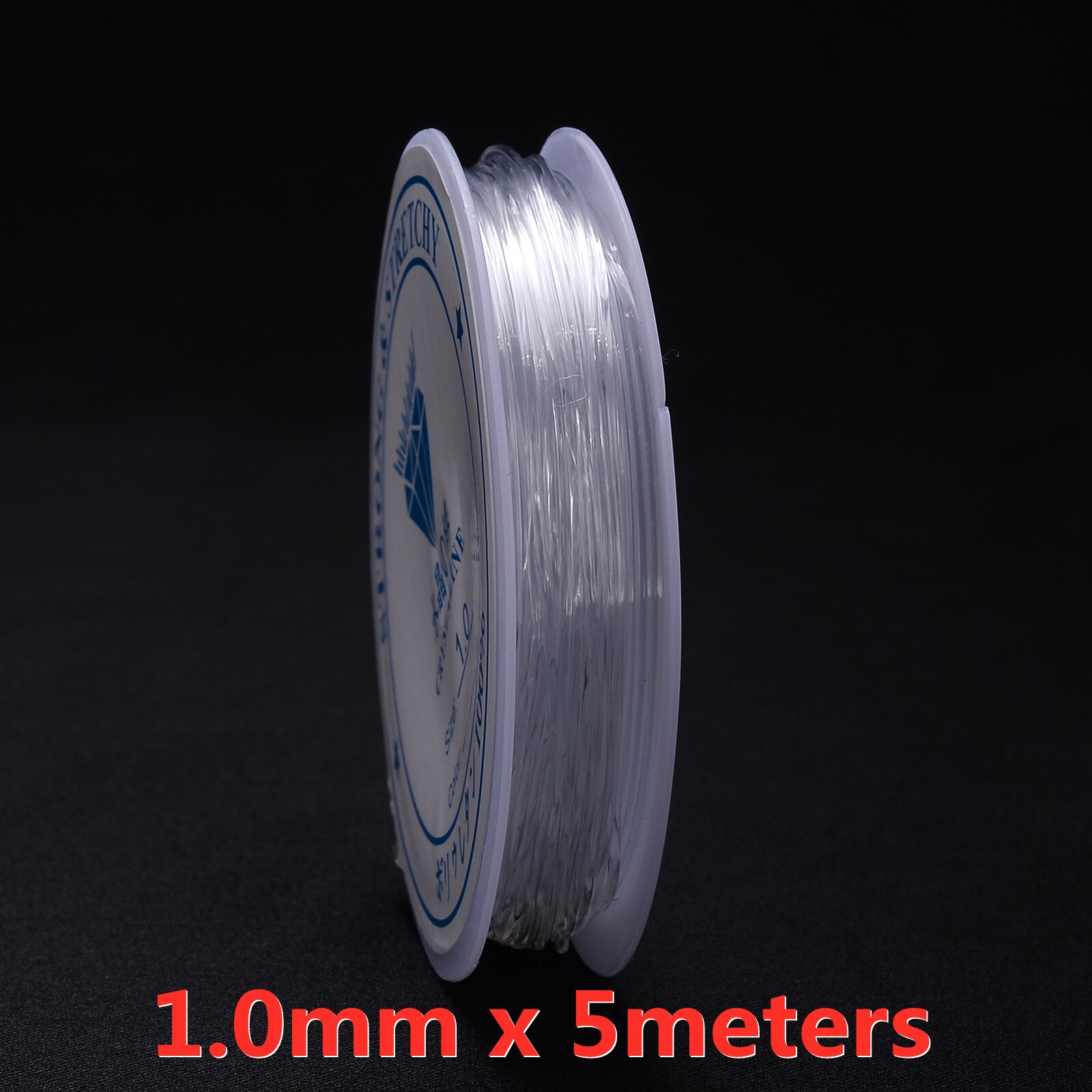 iYOE 0.5-1.5mm Elastic Cord String Transparent Elastic Thread For Jewelry Making Diy Bracelet Necklace Beaded Accessories: Brown