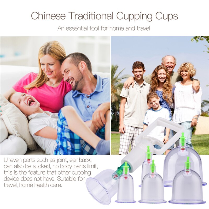 Soins de santé chinois Relaxation du corps ensemble de Massage sain soulager la Fatigue appareil de Massage thérapie courbe pompes d'aspiration