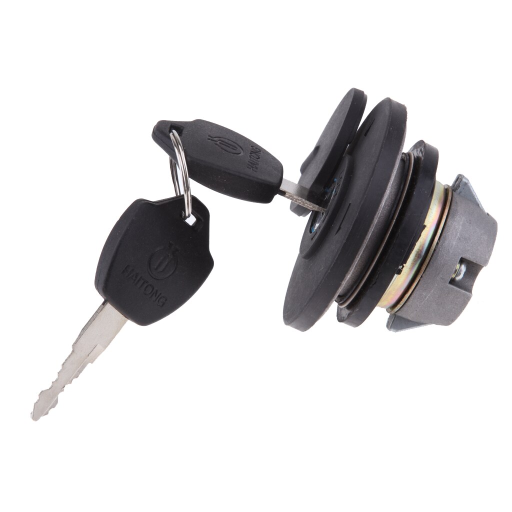 Motorbike Gas Cap Fuel Tank Cap with Keys for Roketa Cayman/V-moto Milano/Baja