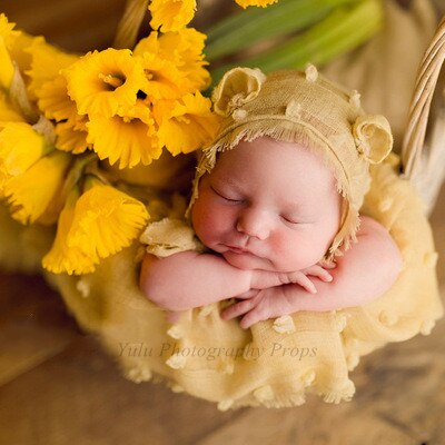 2 stks/set Poseren Zitzak Voor Pasgeboren Fotografie Props Kussens + Hoed Flokati Mand Vullen Accessoires Baby Foto Schieten Studio