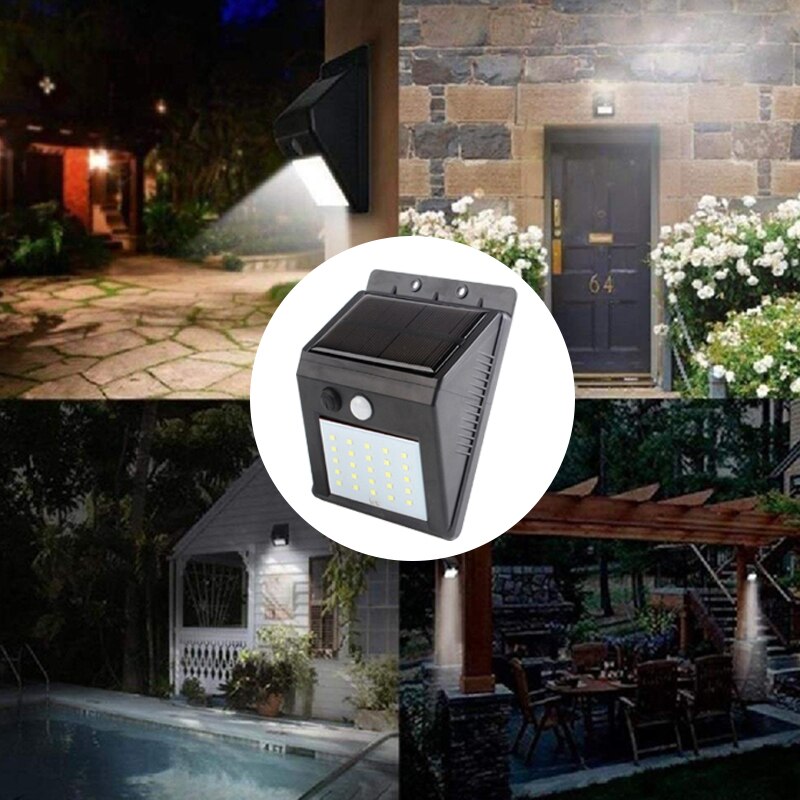 Split Type Solar Induction Wall Lamp Courtyard Lamp Garden Path Emergency Led Garden Security Solar Light