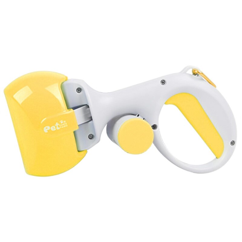 Sac de déchets pour animaux domestiques, poubelle pour chiens et chats, distributeur de sac à ordures sacs de merde, poubelle, fournitures pour animaux de compagnie: YELLOW