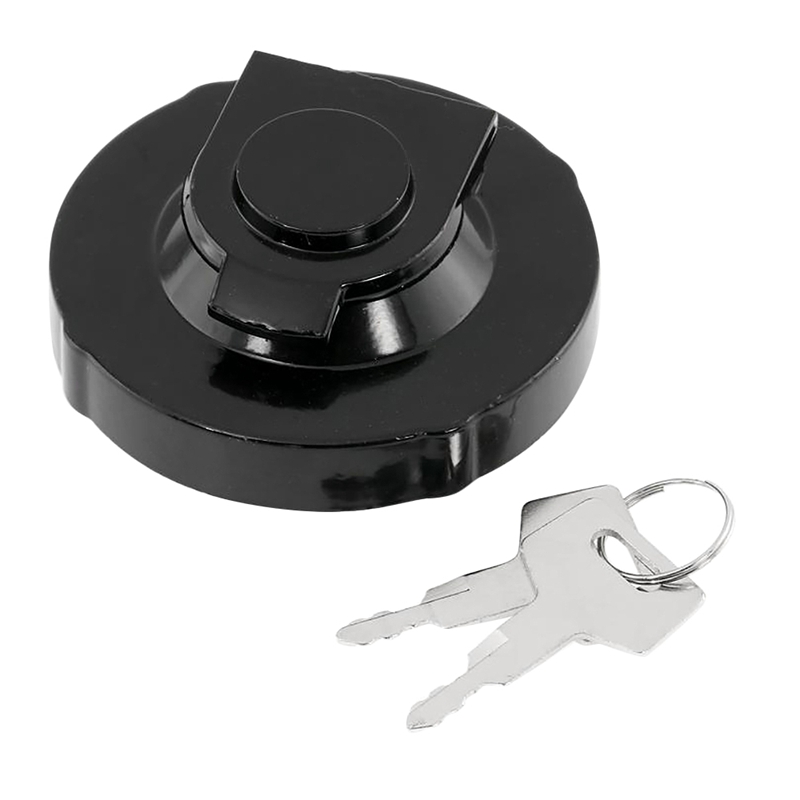 Excavator Fuel Tank Cap with 2 Keys for Takeuchi Excavator Track Loader Excavator Accessories 15521-00500: Default Title