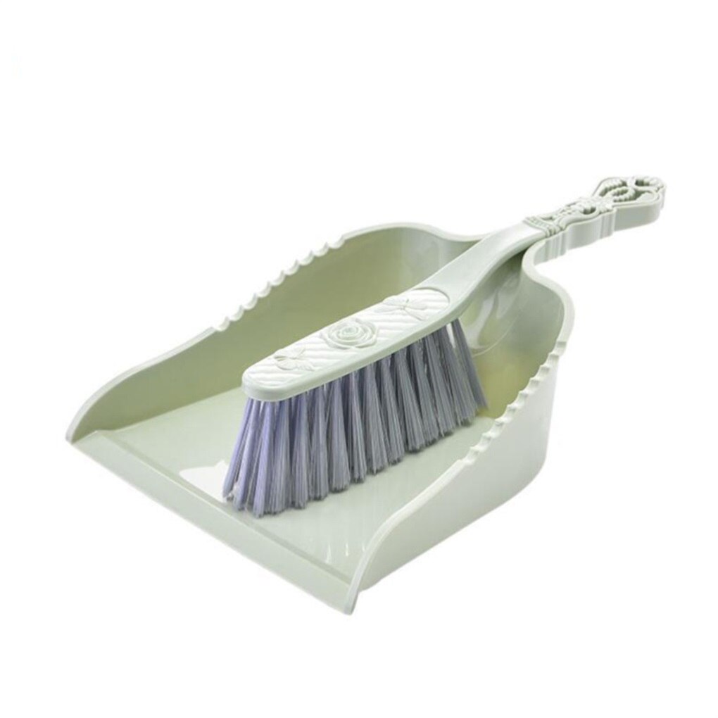 Broom Dustpan Set Mini Portable Plastic Dust Pan Brush for Desktop Keyboard Table Desk Mini Cleaning Tools