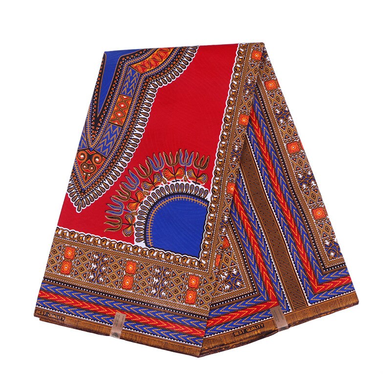 Tela africana de cera de algodón, tejido Batik para ropa de África, cera de tissu de ghana,
