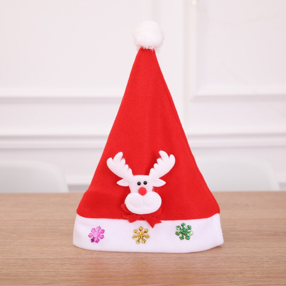 1pcs Christmas Hat Cartoon Hat Birthday Wedding Pink Rose Gold Balloon Toy Inflatable Children Party Toy Hat: i With lamp