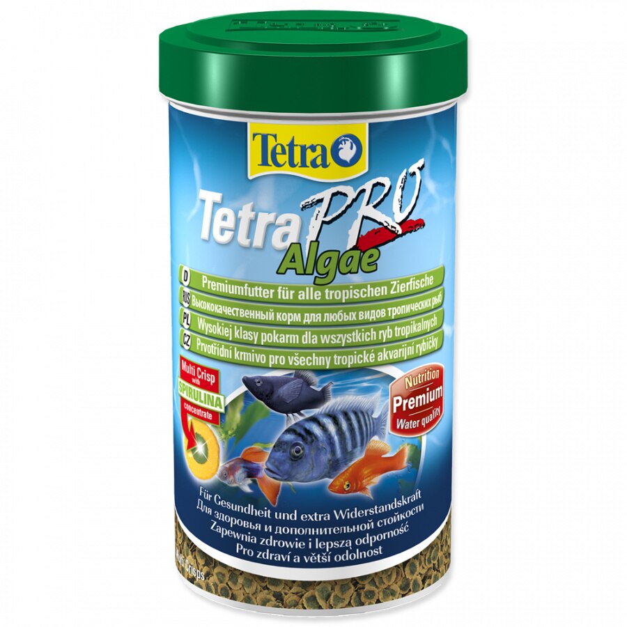 Tetra Fish Food All in One Listing Food for Gold Fish Guppy Small Tropical Fish Discus Rubin Multi Walfer: Pro Algae 100ml 18g