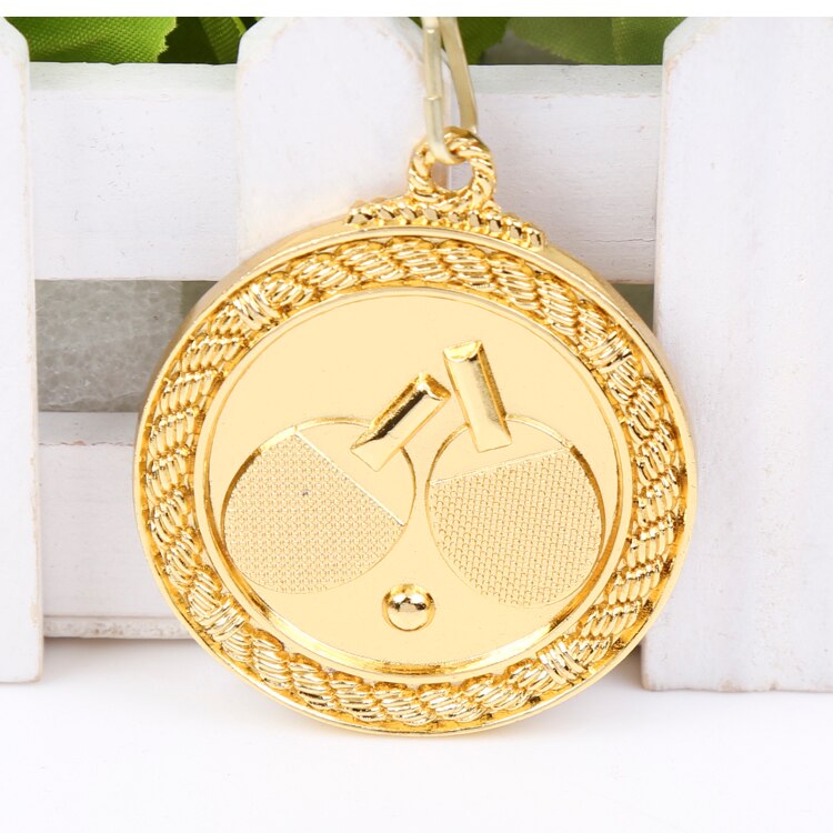 Tafel Tenn Medaille School Sport Medaille Goud Zilver Brons Motion, honor Communicatie Vermogen/Zelfvertrouwen Ontwikkelen 5.0 Cm