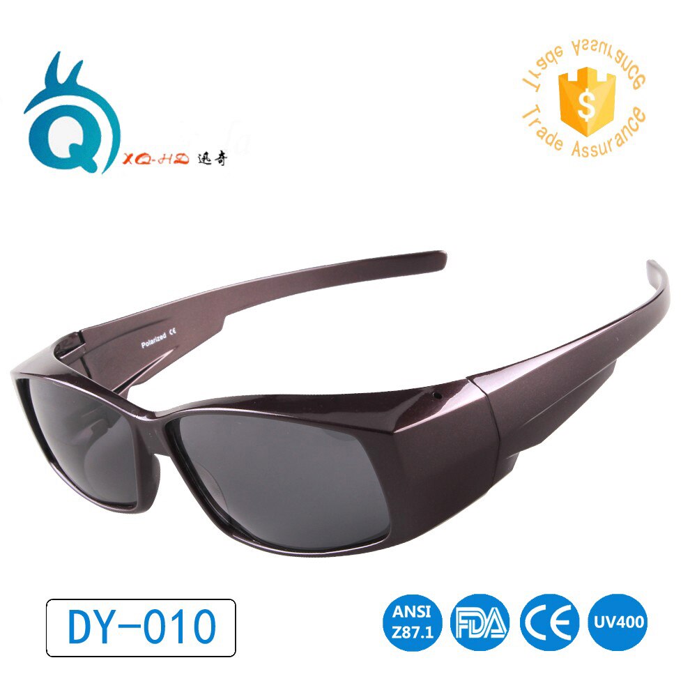 UV400 fit over sun glasses for men Polarized fishing glasses unisex cover sunglasses myopia glasses women