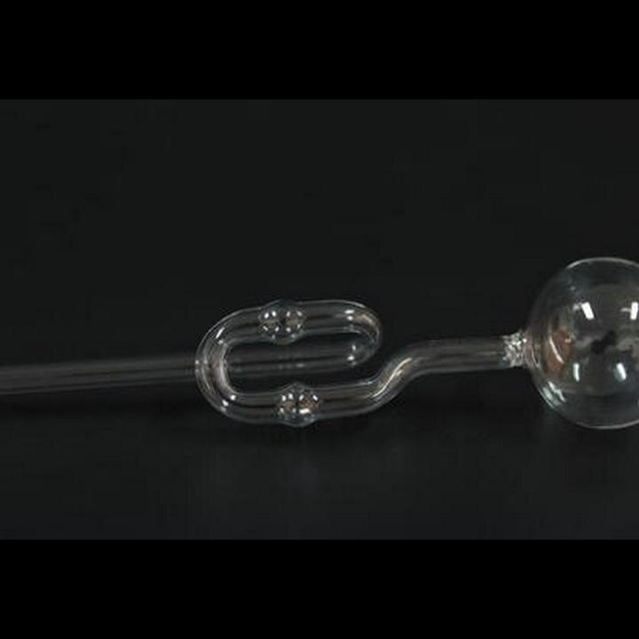 Embudo de seguridad de vidrio de una pieza con cuello largo recto/de una bola/doble bola para instrumento de enseñanza de productos químicos y laboratorio