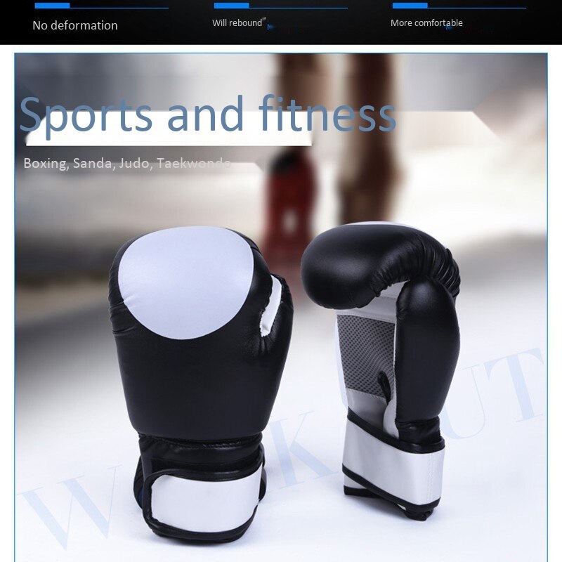 Bokshandschoenen sport lederen trainingshandschoenen voor mannen en vrouwen