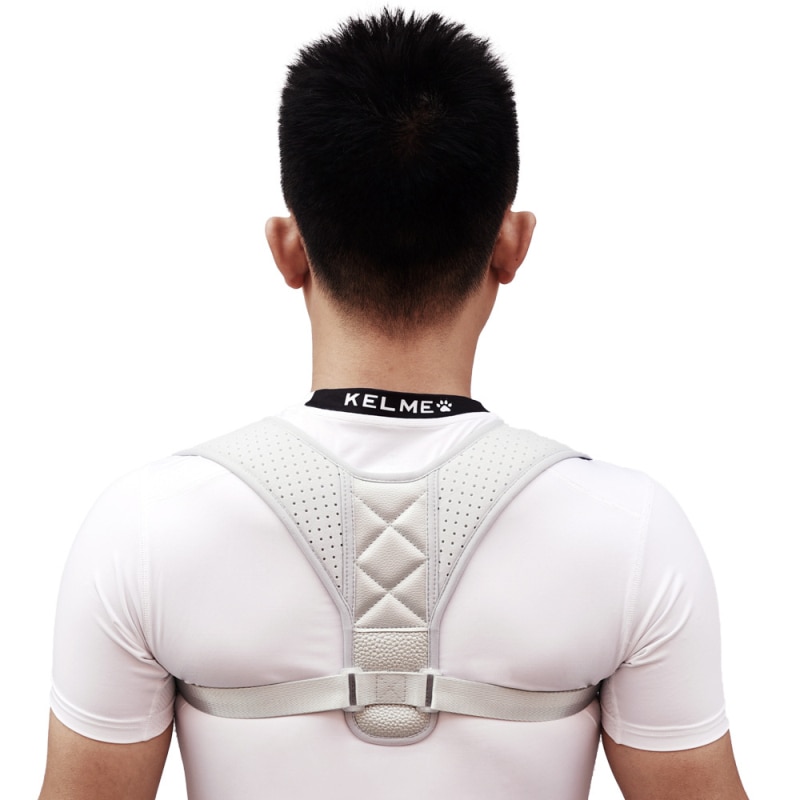 Justerbar rygkorrigering mænd kvinder stor størrelse rygsøjle rygstøtte skulder lændebøjle støtte bælte kropsholdning korrektion