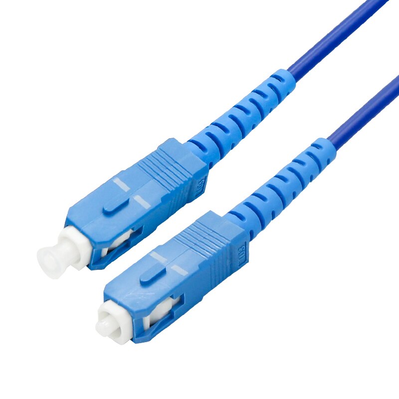 Jumper-Cable de fibra óptica simple SC/UPC-SC/UPC, Cable de conexión Mini blindado, 10 Uds.